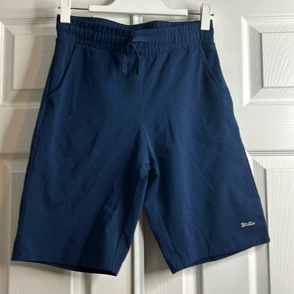 Willet New Dark Blue Athletic Shorts Pockets S - Picture 1 of 6